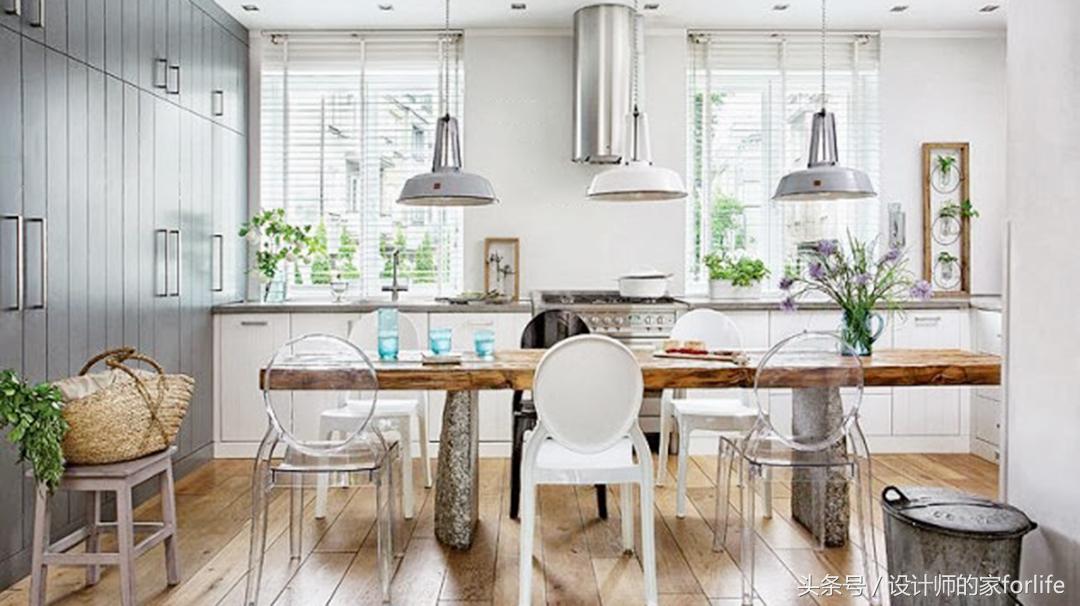 千万不要轻易尝试开放式厨房设计,开放式厨房这样装好看实用又高级