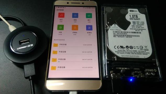 手机读取移动固态硬盘的方法,在手机上怎么读取u盘