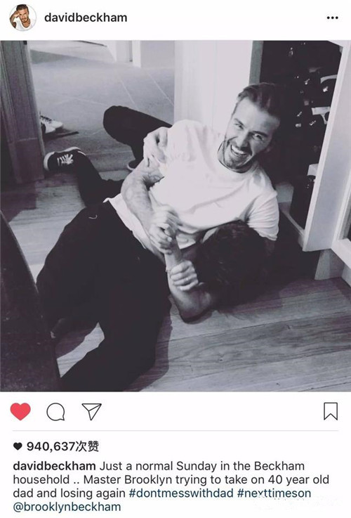论“重女轻男”我只服贝克汉姆，看他家的三个儿子都成了摆！设！