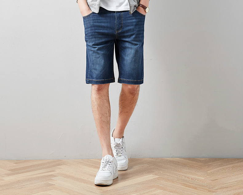 牛仔短裤穿搭男牧场风,欧美牛仔裤穿搭型男