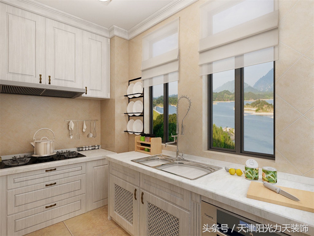 简欧风格复式楼装修,简欧风格四层