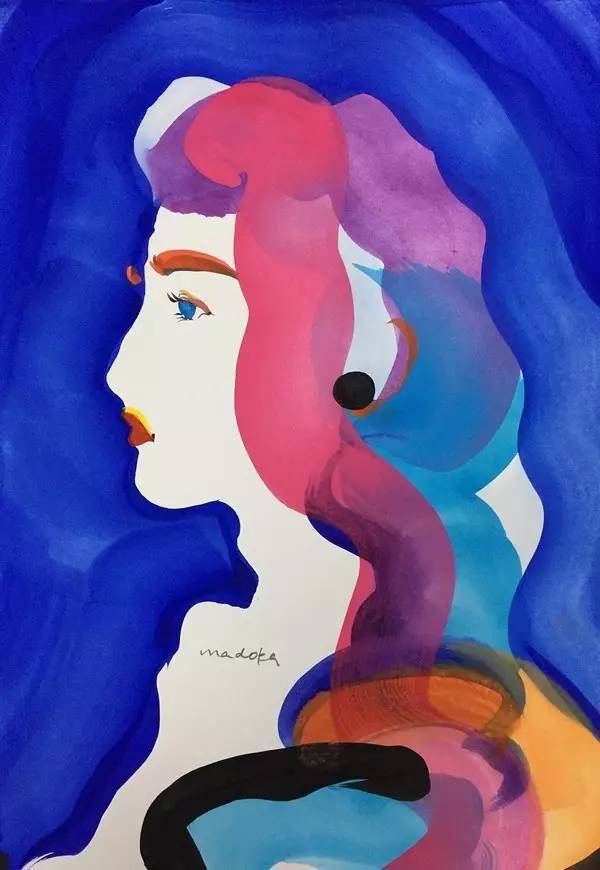 每日一画人物,每日一画少女心