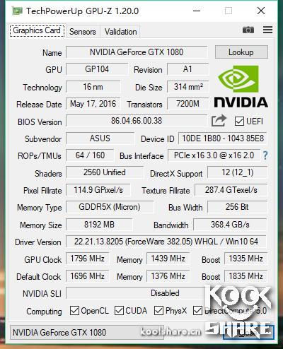 华硕strixgtx1080g,华硕strixgtx950