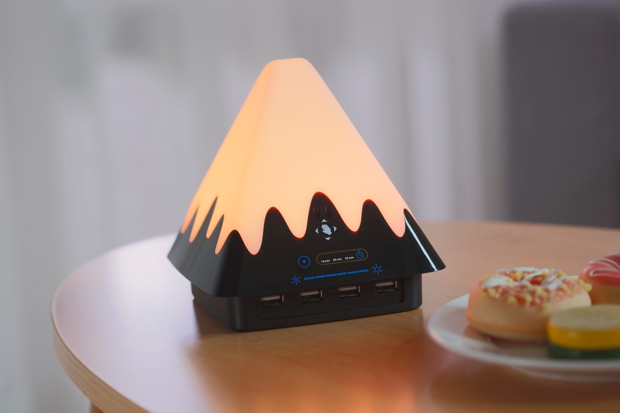 “富士雪山”京东众筹,乐众氛围灯护航,差旅无忧