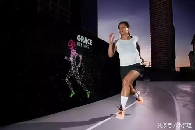 nike和led跑道,nike又一款破碎感的鞋