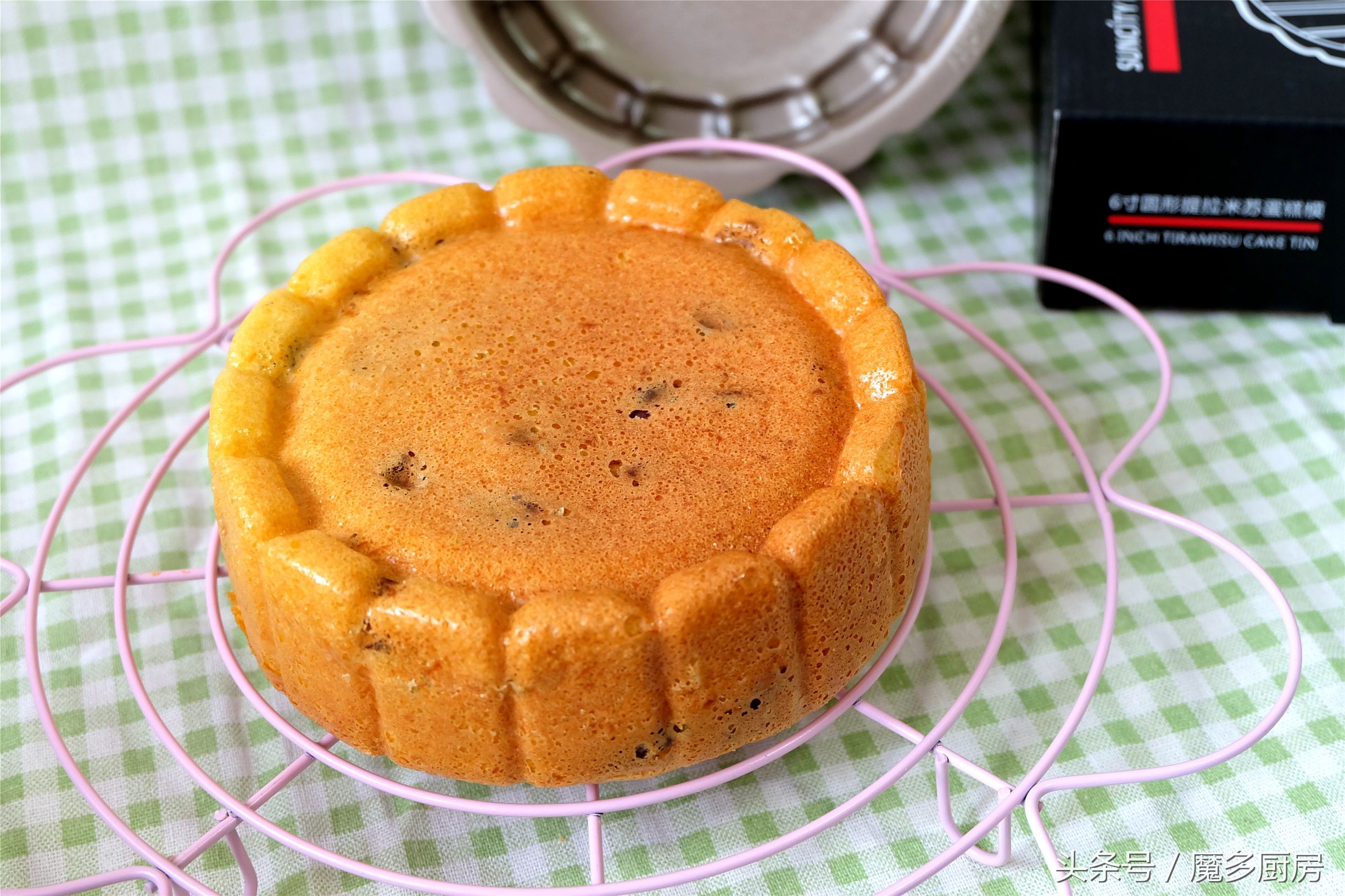 女儿爱吃的蛋糕，不用油不用奶，低糖更健康，营养美味妈妈制作