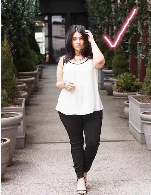 避开这些穿搭雷区，200斤胖MM！看起来像120斤？我是服了