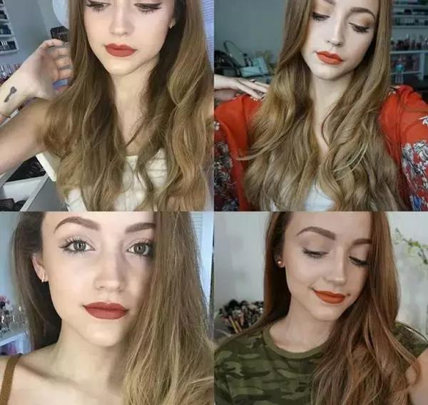 刘涛披荆斩棘口红色号,杨幂显白的口红