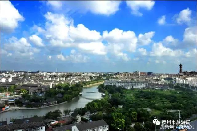 美爆了晚霞中的扬州,美丽的大扬州美景