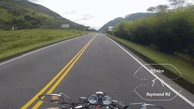 高科技智能AR摩托头盔由中国摩友开发上市,有望普及到车友身边