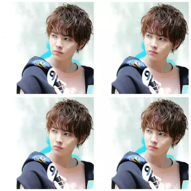 男士蓬松定位烫发型,男士蓬松定型烫