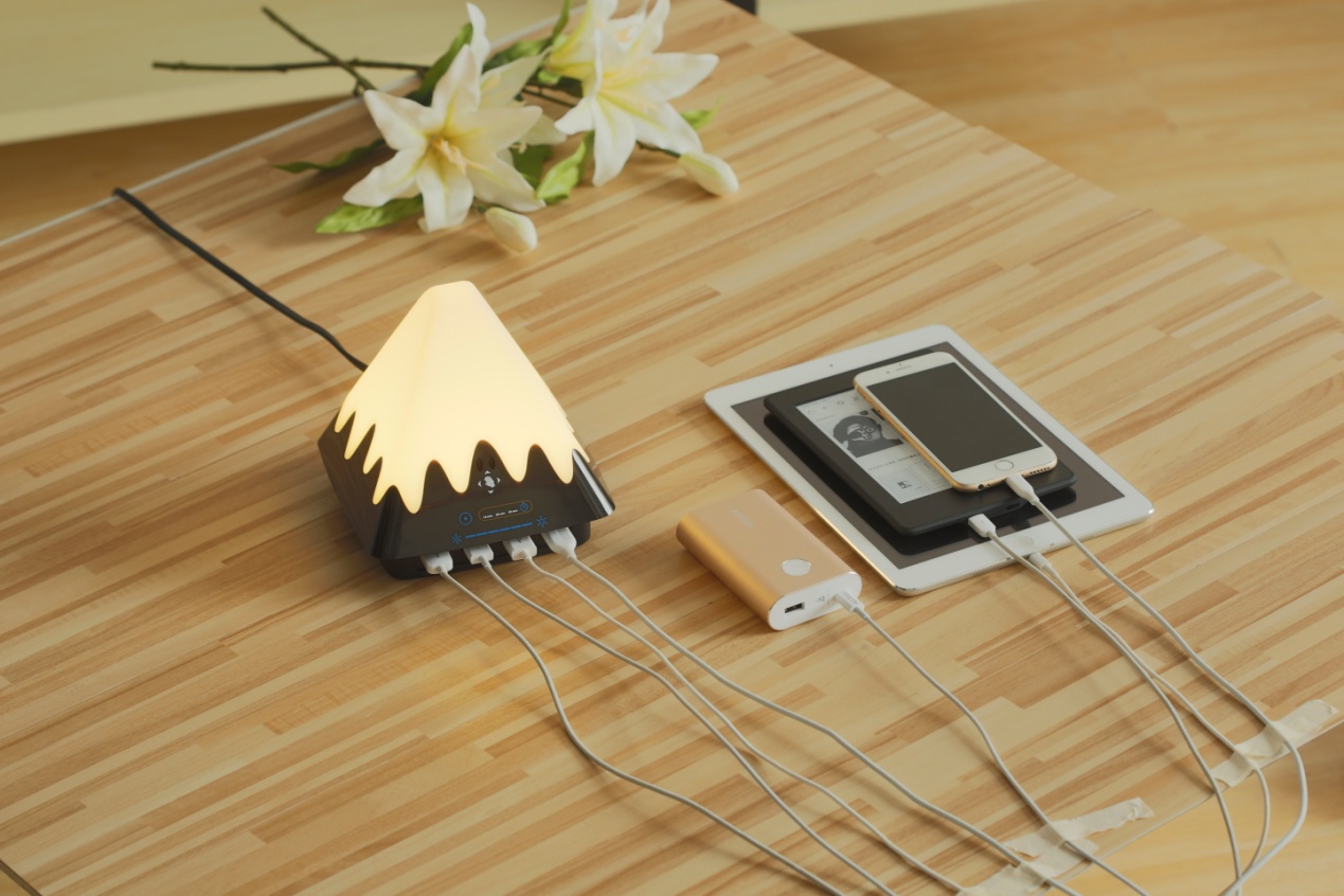 “富士雪山”京东众筹,乐众氛围灯护航,差旅无忧