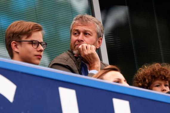 2012年切尔西夺冠后的阿布,阿布三冠王