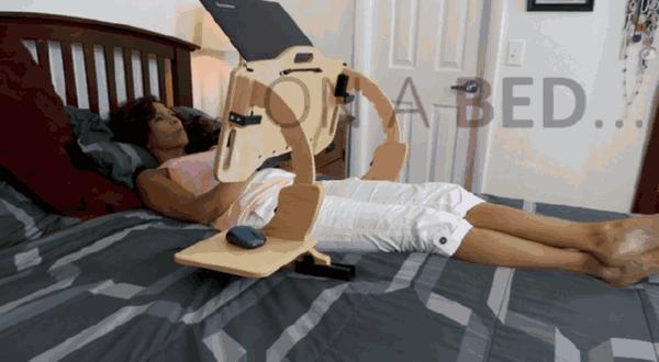 赖床*党**生活不能自理?No,我有懒人桌!