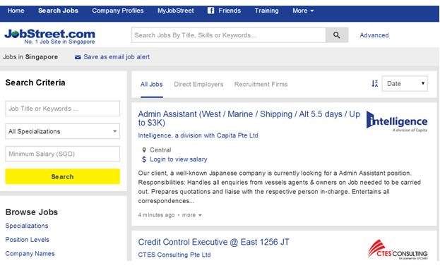 新加坡人常用的免费招聘网站,新加坡最好的招聘网站