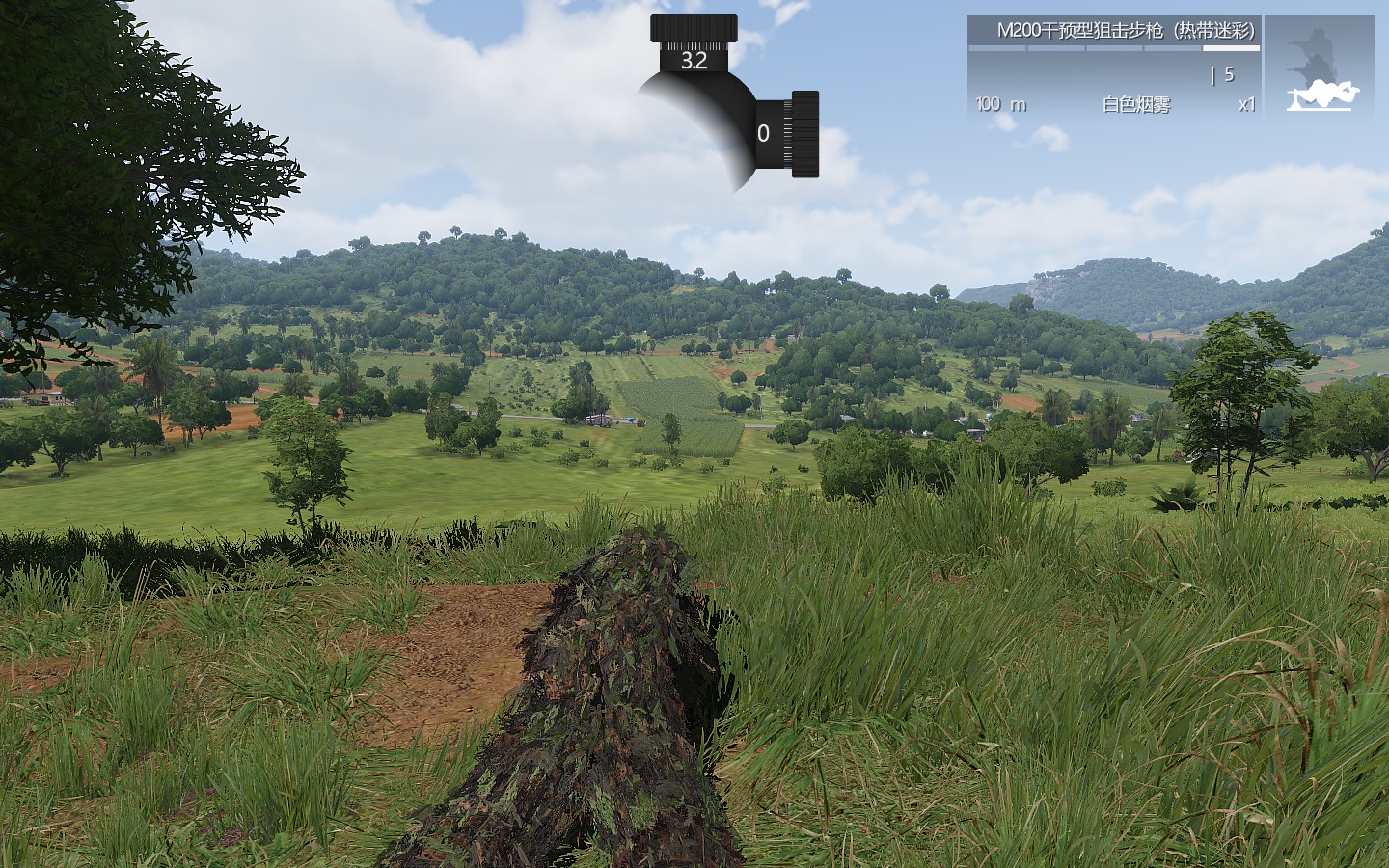 武装突袭asp狙击步枪,武装突袭32400米狙击