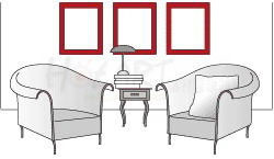 书画的挂法,中式风格如何挂书画作品