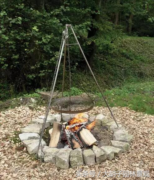 庭院烧烤台设计效果图,欧式庭院烧烤台图片大全