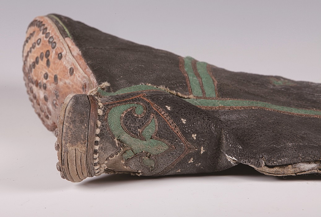 考古发现汉代皮鞋,出土的鞋子古代