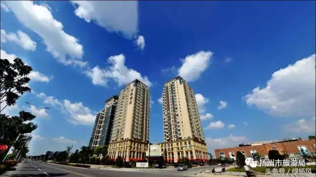 美爆了晚霞中的扬州,美丽的大扬州美景