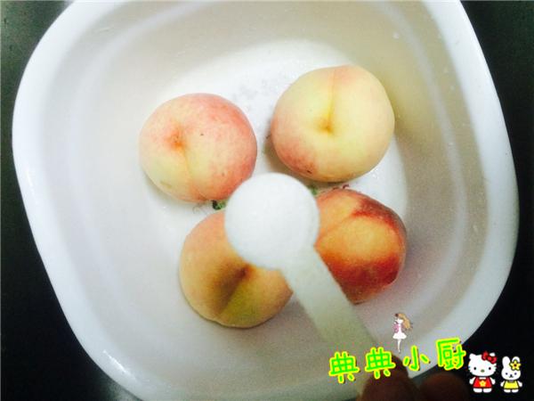 洗桃子怎么洗能干净,洗桃子的正确方法