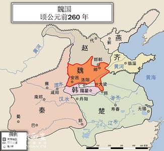 战国七雄在中国的分布图,战国七雄地图是现在哪个省