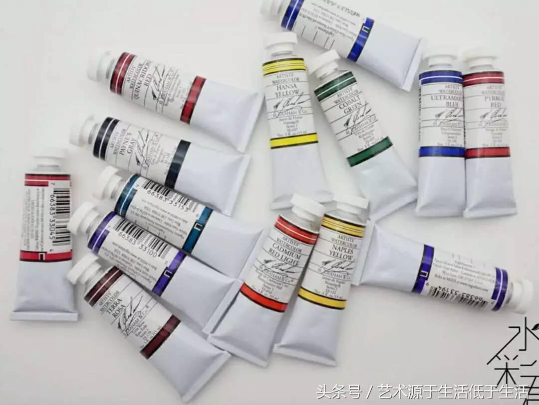 水彩颜料利用,水彩颜料怎么用不会过敏