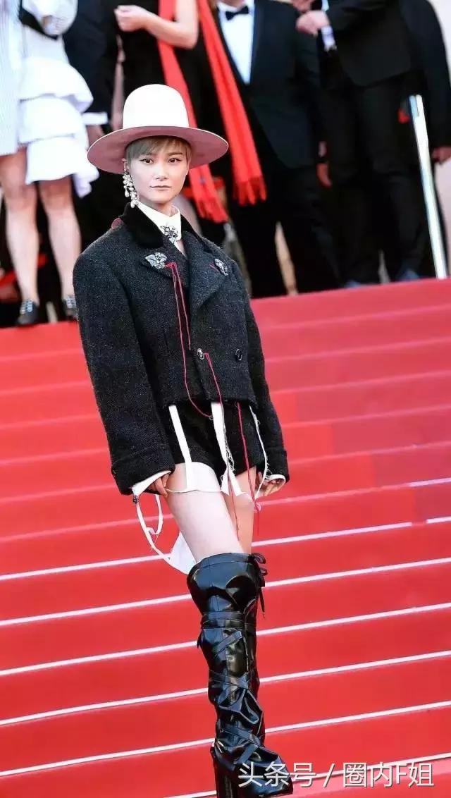 穿*旗国**，扮鸡精，没有范冰冰镇场的戛纳红毯今年来了多少妖魔鬼怪