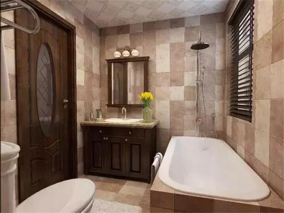 欧式风格浴室柜效果图,欧式整体浴柜