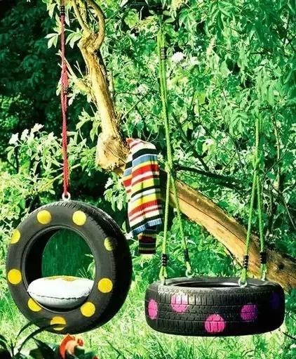 旧轮胎可以有什么新用法,旧轮胎直接丢掉吗