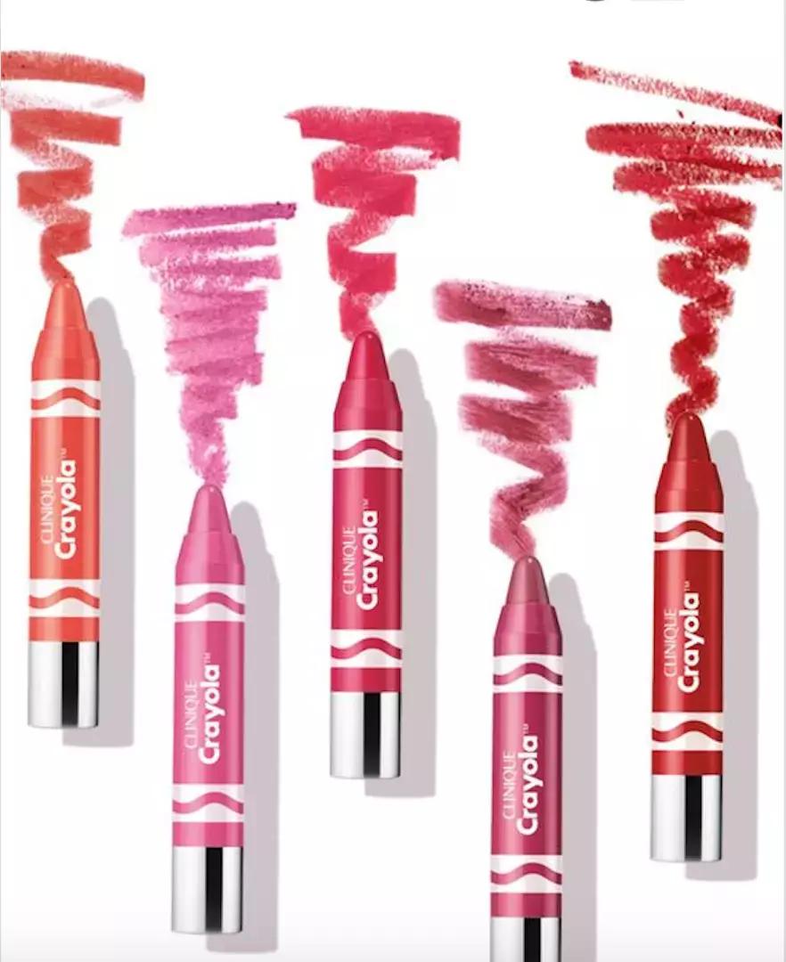 是的，画笔公司真的推出了一款蜡笔唇膏