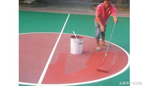 彩色篮球场是不是水泥地,硅pu篮球场和普通塑胶球场