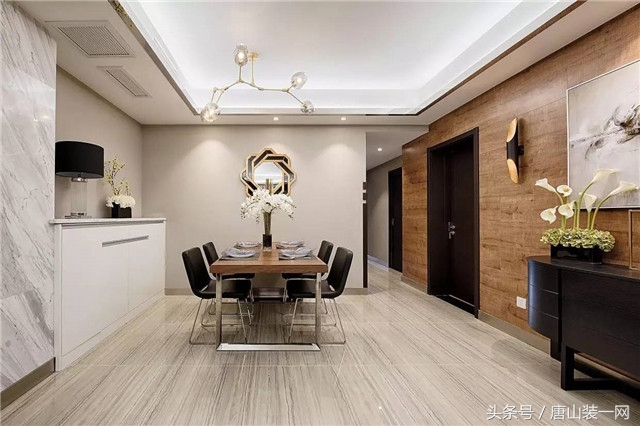 装修设计图现代简约唐山,唐山现代风格装修实景案例