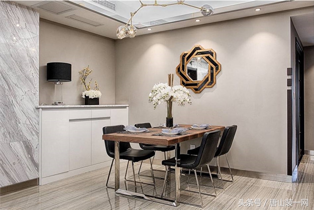 装修设计图现代简约唐山,唐山现代风格装修实景案例