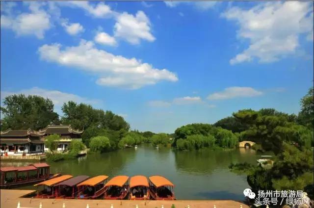 美爆了晚霞中的扬州,美丽的大扬州美景