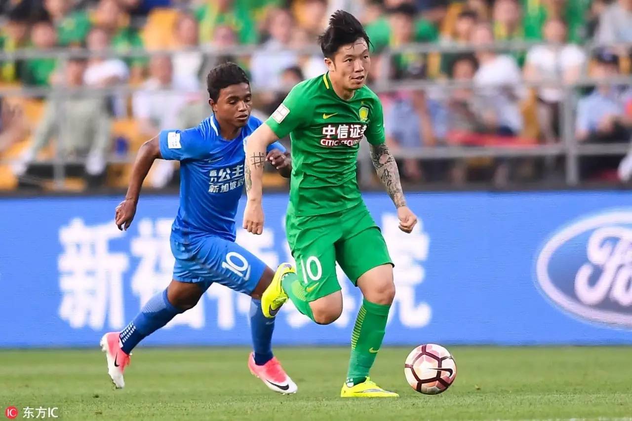 北京中赫国安vs广州富力,读秒绝杀足球集锦