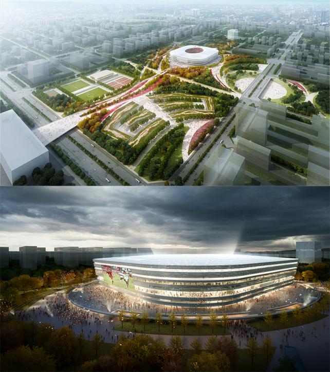 华夏专业足球场建设,华夏专业足球场方案