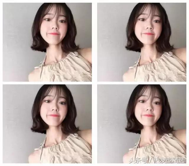 方圆脸适合剪中分短发吗,圆脸中分短发怎么烫才好看
