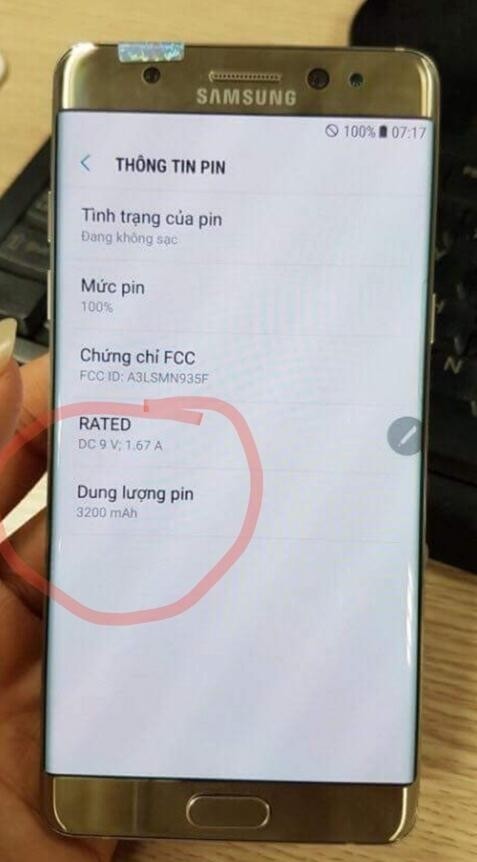三星note7fe国行,国行note7