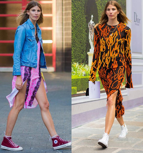 匡威鞋怎么搭配衣服好看,黑色匡威鞋搭配女夏天