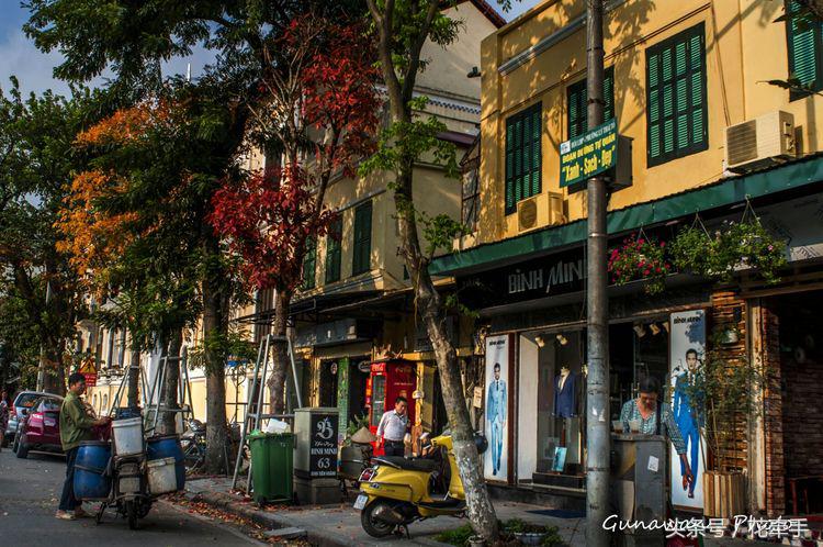 越南河内三十六古街 (摄影作品河内三十六古街)