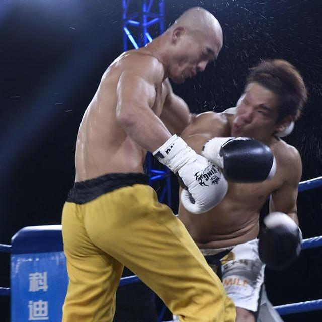 武僧一龙出战日本,武僧一龙vs假播求