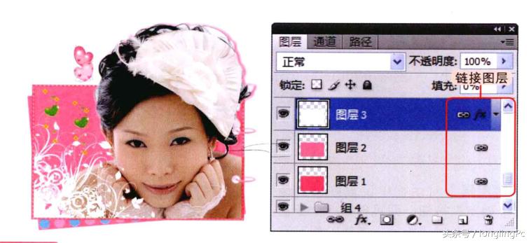 photoshop怎么加入图片图层,photoshop一个图层多张图片