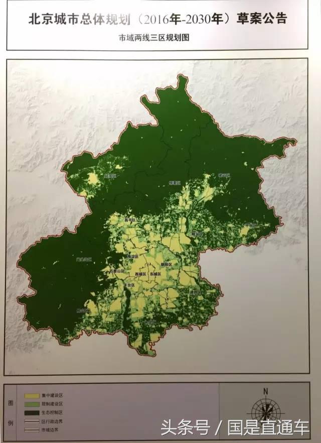 北京首都规划变迁,最新北京总体规划