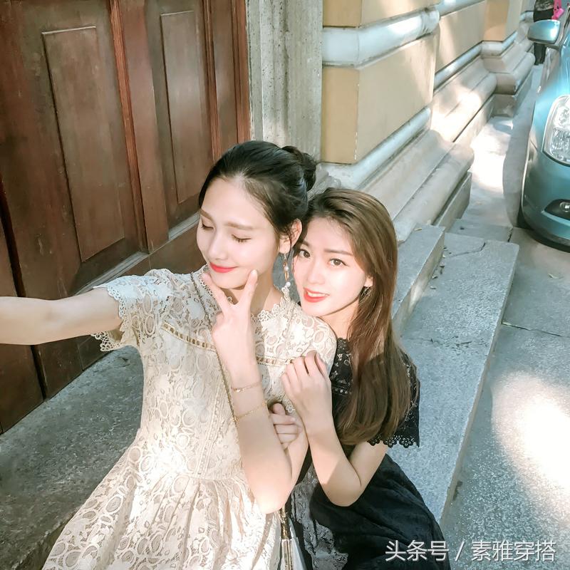 风格不同的闺蜜装,适合风格差异大的闺蜜装