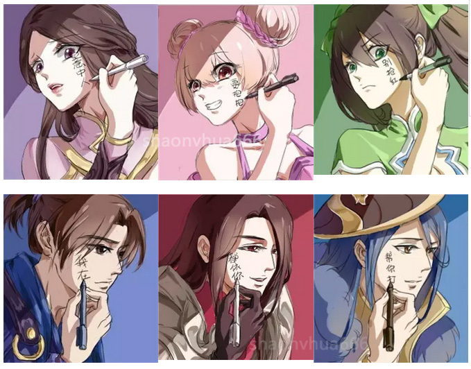 2020甜到虐狗的情侣头像王者荣耀,王者荣耀情侣头像一男一女校园