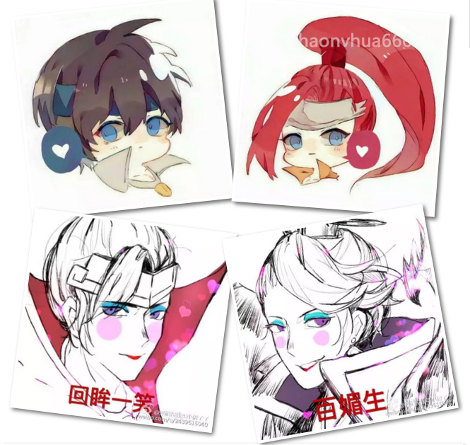 2020甜到虐狗的情侣头像王者荣耀,王者荣耀情侣头像一男一女校园