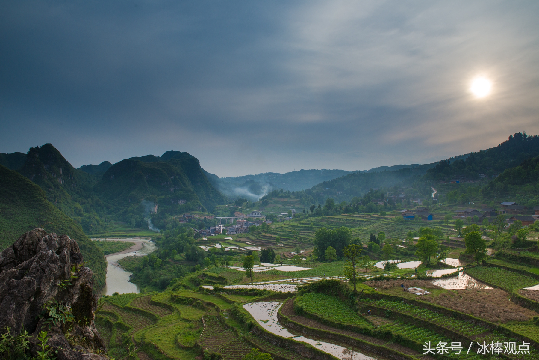 藏在贵州大山深处的惊艳之美,隐藏在贵州大山里的古寨