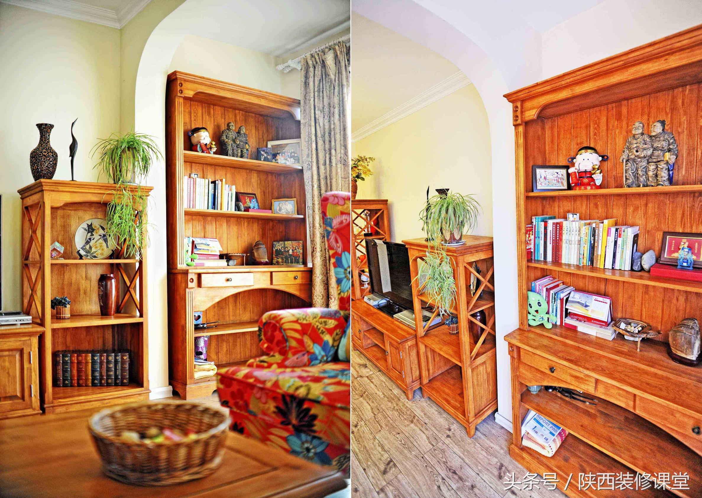 168平美式乡村复式住宅，全手工家具