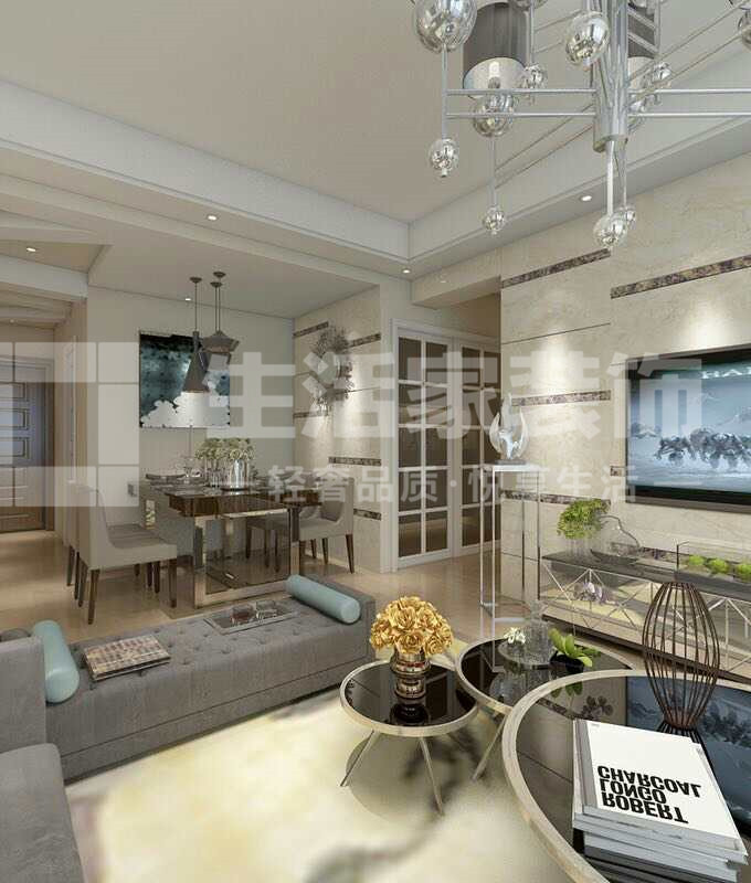 博欣盛世装修实景图,昆明博欣盛世120平